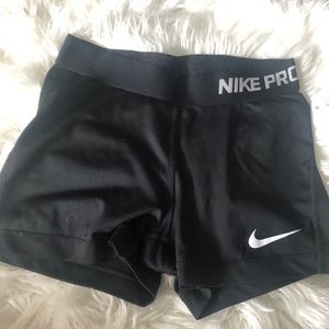 Black Nike Pro Shorts